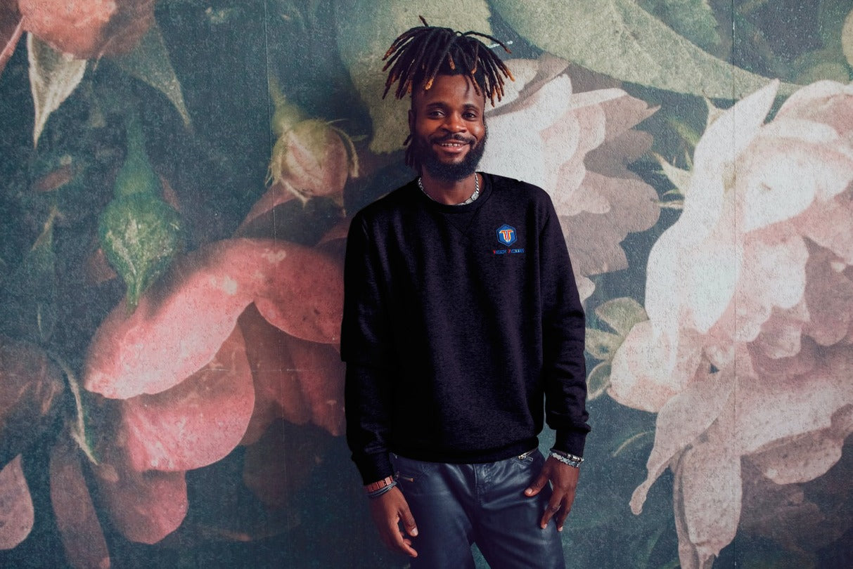 Urvi - Modern Banarasi Ink-Blue lehenga